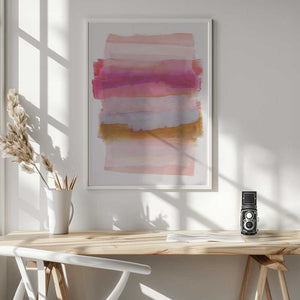 Tablou înramat „Abstract Brush Strokes 45 A1” de Mareike Böhmer