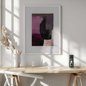 Tablou înramat „Abstract Brush Strokes 77” de Mareike Böhmer