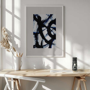 Tablou înramat „Abstract Brush Strokes 98” de Mareike Böhmer