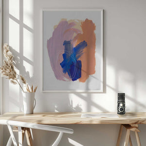 Tablou înramat „Abstract Brush Strokes 90” de Mareike Böhmer