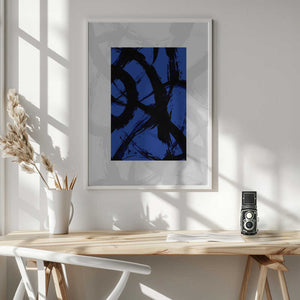 Tablou înramat „Abstract Brush Strokes 98Y” de Mareike Böhmer