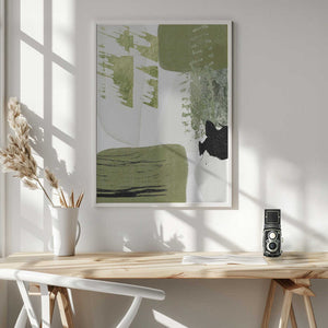 Tablou înramat „Green Dream 2” de Sally Ann Moss