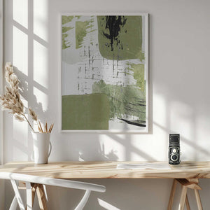 Tablou înramat „Green Dream 1” de Sally Ann Moss