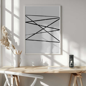 Tablou înramat „Geometric1f Oju 2x3” de Oju Design
