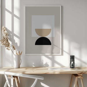 Tablou înramat „Boho Geometric Artwork” de Elena Ristova
