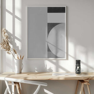 Tablou înramat „Geometric Harmony” de Elena Ristova