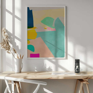 Tablou înramat „Minimal shapes” de Ana Rut Bre