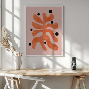 Tablou înramat „Aquarell Miro Shapes3e Kopie” de Ana Rut Bre