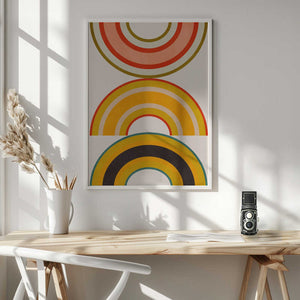 Tablou înramat „Rainbow Suns 6” de Ana Rut Bre
