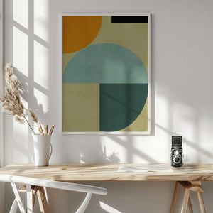 Tablou înramat „Rainbow Plus Shapes3” de Ana Rut Bre