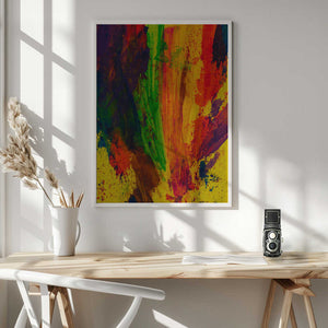 Tablou înramat „colored paints” de engin akyurt