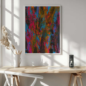 Tablou înramat „colored paints” de engin akyurt