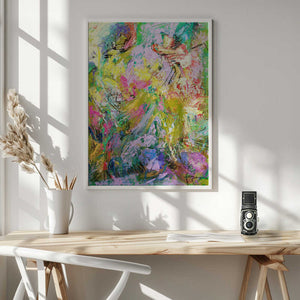Tablou înramat „Brilliant Bloom Scape” de Dorothy Fagan