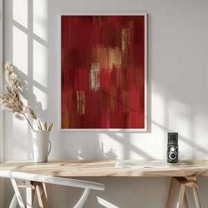 Tablou înramat „Abstract Modern Brush Strokes” de Bilge Paksoylu