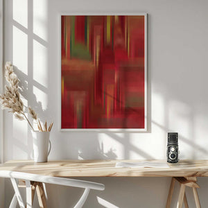 Tablou înramat „Abstract Geometric Modern Art” de Bilge Paksoylu