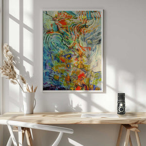 Tablou înramat „Ethereal Blossom Glow” de Dorothy Fagan