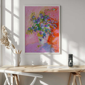 Tablou înramat „Vibrant Petals” de Dorothy Fagan