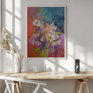 Tablou înramat „Floral Dreamscape” de Dorothy Fagan