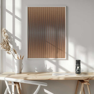 Tablou înramat „Euphoria - Orange and Gray” de Alma