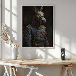 Tablou înramat „Donkey In Costume 2” de Bilge Paksoylu