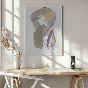 Tablou înramat „Cool Shapes 1” de Sally Ann Moss