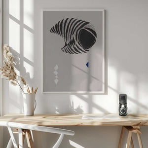 Tablou înramat „Abstract Stripes” de Little Dean