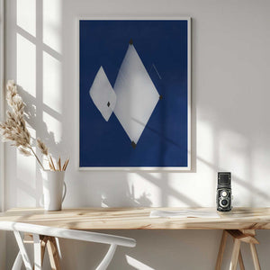 Tablou înramat „Asymmetrical Diamonds” de Little Dean