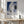Tablou înramat „Blue Black and White Abstract” de Little Dean