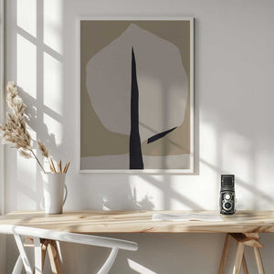 Tablou înramat „Monochrome Silhouette” de Little Dean