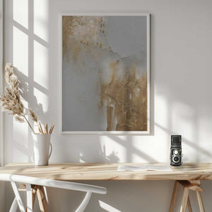 Tablou înramat „Marble in Gold” de Sally Ann Moss