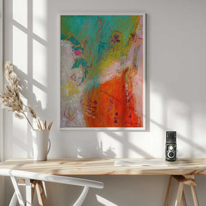 Tablou înramat „ Radiant Whirlwind” de Dorothy Fagan