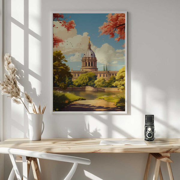 Tablou înramat „Oxford Travel Art” de Taudalpoi