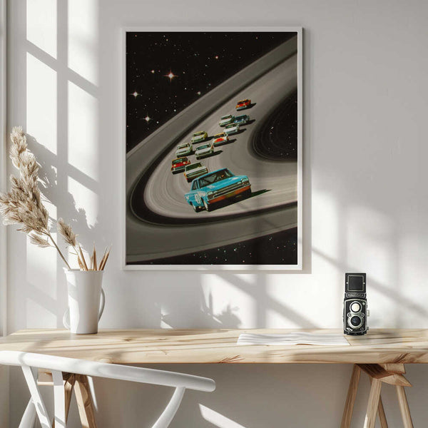 Tablou înramat „Saturn Grand Prix” de Taudalpoi