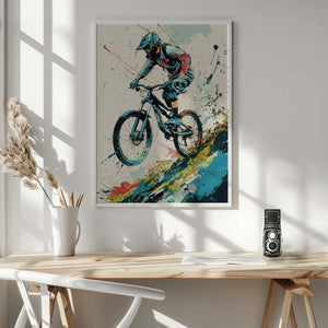 Tablou înramat „Sport Cycler 11” de Justyna Jaszke