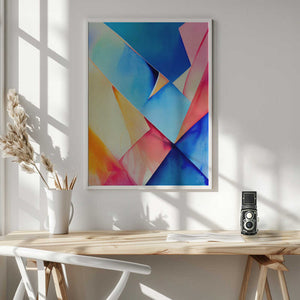 Tablou înramat „Nature Inspired Abstract Watercolor  (Day 91)” de Mauro