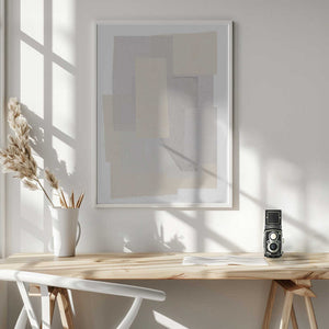 Tablou înramat „Textured Layers” de THE MIUUS STUDIO