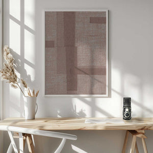 Tablou înramat „Textured Geometry” de THE MIUUS STUDIO