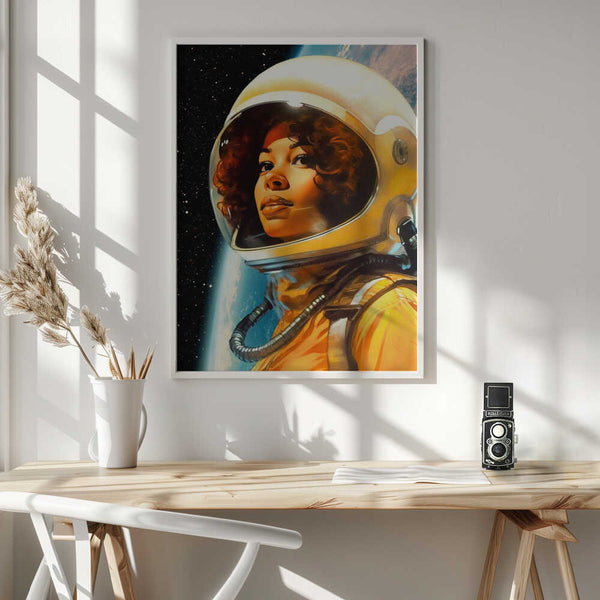 Tablou înramat „Astronaut Poster 2” de Taudalpoi