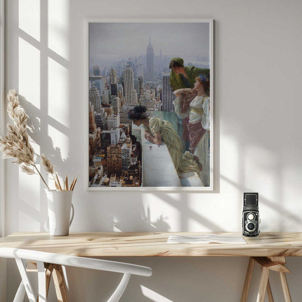 Tablou înramat „Manhattan View” de Dikhotomy