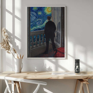Tablou înramat „Starry Night View” de Dikhotomy