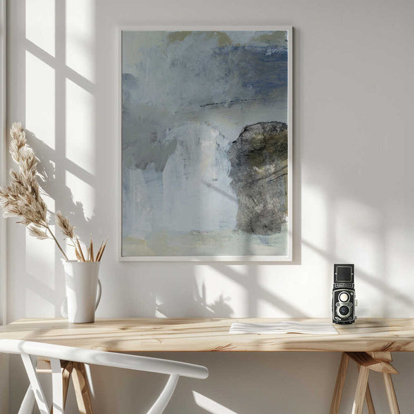 Tablou înramat „Blue” de Dan Hobday