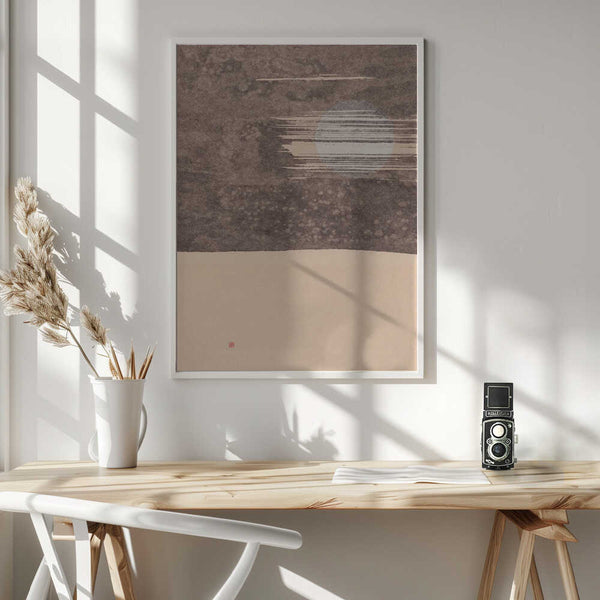 Tablou înramat „Study N°4 | At the Seaside” de Thoth Adan