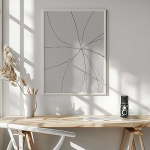 Tablou înramat „Cracked Symmetry” de uplusmestudio