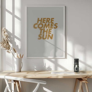 Tablou înramat „Sunlit Arrival” de THE MIUUS STUDIO