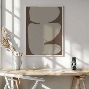 Tablou înramat „Abstract Whisper” de THE MIUUS STUDIO
