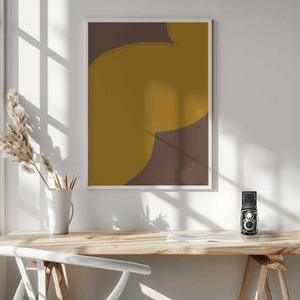Tablou înramat „Golden Flow” de THE MIUUS STUDIO