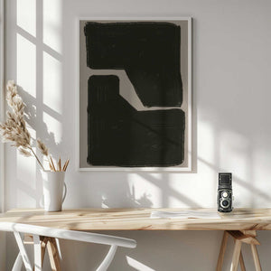 Tablou înramat „Abstract Contrast” de THE MIUUS STUDIO