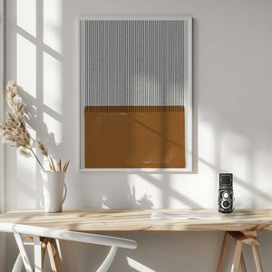 Tablou înramat „Striped Harmony” de THE MIUUS STUDIO