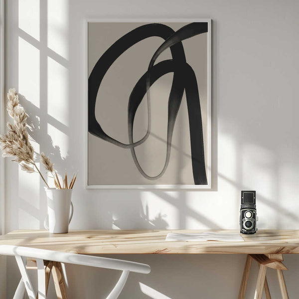 Tablou înramat „Flowing Elegance” de Treechild