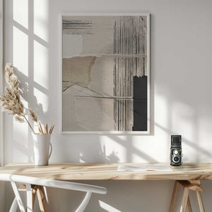 Tablou înramat „Paper Abstract” de Dan Hobday